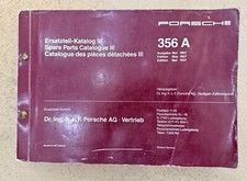Porsche Ersatzteilkatalog III Porsche 356A Gebraucht