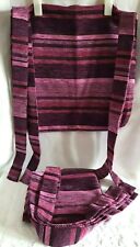 Kissenbezüge 2 Stuhl Bezüge Lila Töne Karstadt Schonbezüge o. Tasche Bastelstoff