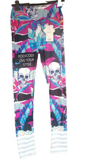 Totenkopf Leggins Damen Skull