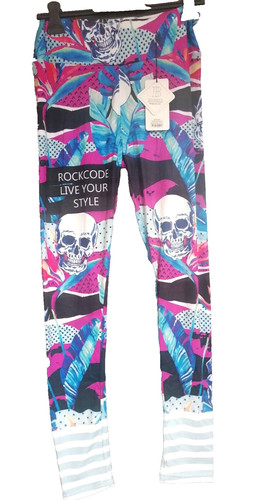 Totenkopf leggins damen - totenkopf, skull