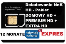 TNK Pakiet Domowy + Premium +Extra HD HD 12 m-ce Telewizja N HD NC+ PL NC+