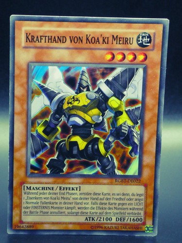 Yugioh krafthand von koa ki - yugioh!,