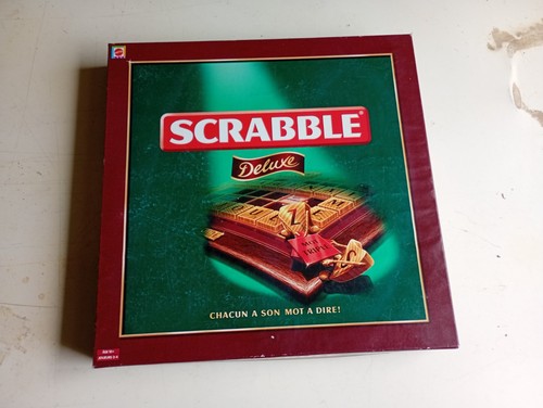 Scrabble deluxe mattel - -,