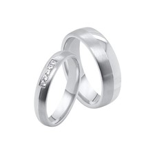 Paar Partnerringe & Eheringe