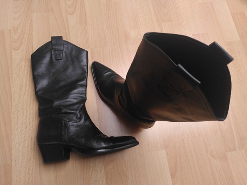 Top zara echtleder - top:, 40