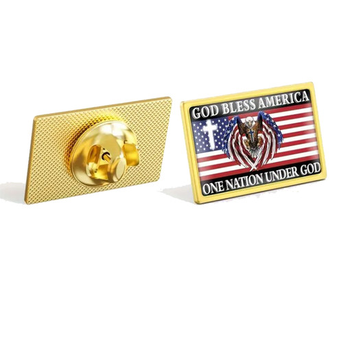 God bless america - america, anstecker