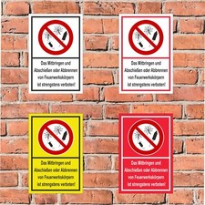 Schild Mitbringen Abschießen