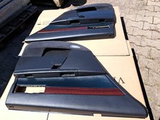 Opel Omega B 2 Caravan Kombi Türverkleidungen Leder grün hinten Satz 0855879