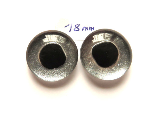Fischaugen glas silber - fischaugen,, glas,