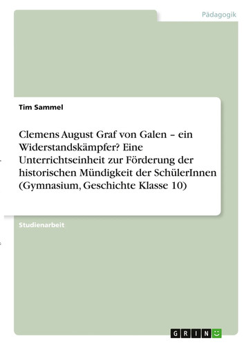Tim sammel clemens august - sammel,