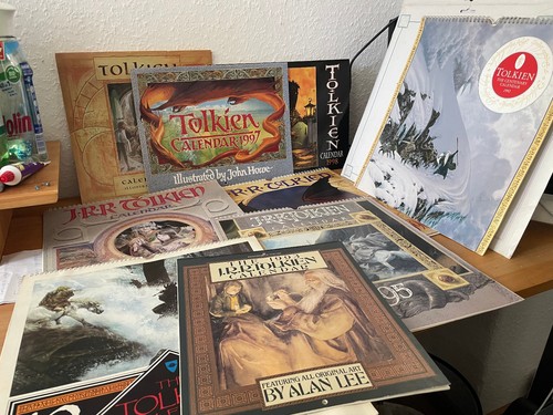 Tolkien kalender 1992 1998 - tolkien,