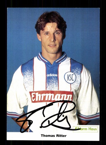 Thomas ritter autogrammkarte - thomas,