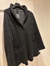 Edle Wolljacke Jacke schwarz