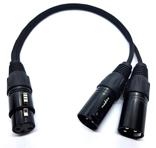 Xlr splitt kabel verteiler - xlr-splitt-y-kabel,