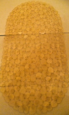 Badewanneneinlage, mit Noppen, gelb - orange, Länge ca. 68 cm x Breite ca. 36 cm