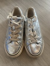 Zara Schuhe Silber Mädchen 35
