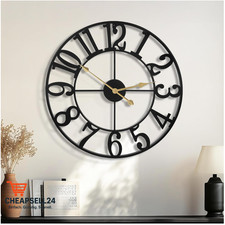 Lautlose Wanduhr 47cm