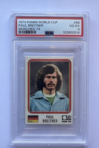 1974 panini world cup paul - cup,