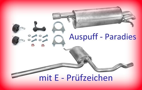 Abgasanlage auspuff für - abgasanlage,