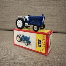 Majorette Diecast N° 253 Ford Traktor seltene Pappbox guter Zustand bitte lesen!