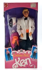 Vintage 1990 Costume Ball Ken Barbie Puppe / Mattel 7154 / NrfB