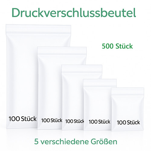 500 druckverschlussbeutel 5 - 500,