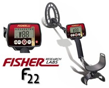 Fisher f22 metalldetektor - fisher,
