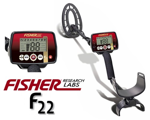 Fisher f22 metalldetektor - f22,
