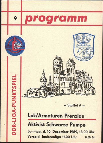 Ddr liga bsg - 89/90,