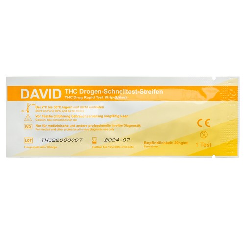 David thc drogentest - david,