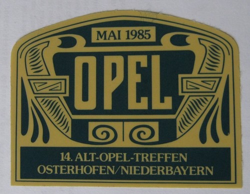 Alt opel treffen - 14., alt-opel-treffen