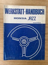 HONDA JAZZ 1985 WERKSTATTHANDBUCH NACHTRAG 645A720