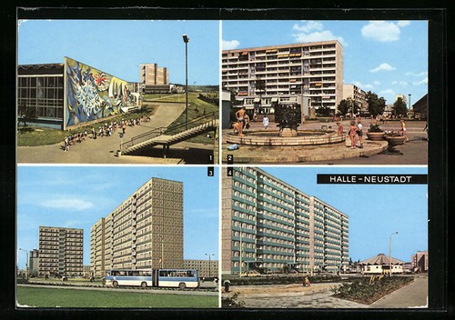 Halle neustadt - ak, halle-neustadt
