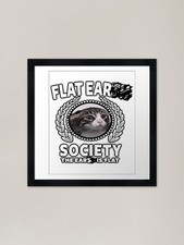 Lustiges gerahmtes Wandbild