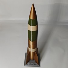 3D Druck 35cm 1:40 Militärmodell WWII V2 Rakete Vergeltungswaffe 2 Sammlermodell