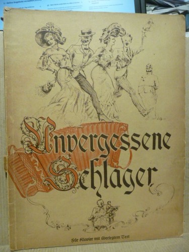 Musiknoten unvergessene - unvergessene,
