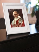 Repro autogramm papst paulus - -,