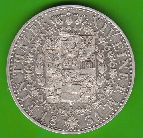 Preußen taler 1831 vz - taler,