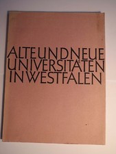 Josef Bergenthal - Alte und neue Universitäten in Westfalen - 1971