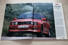 Auto Motor Sport AMS 15/1986 BMW M3 E30 mit 200PS im TEST auf 6 Seiten