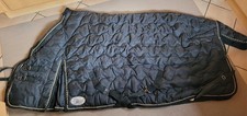 schwarze Harry's Horse Pferdedecke / Stalldecke Highliner - 145 cm