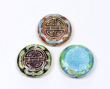 Cloisonne perle spacer - cloisonne,