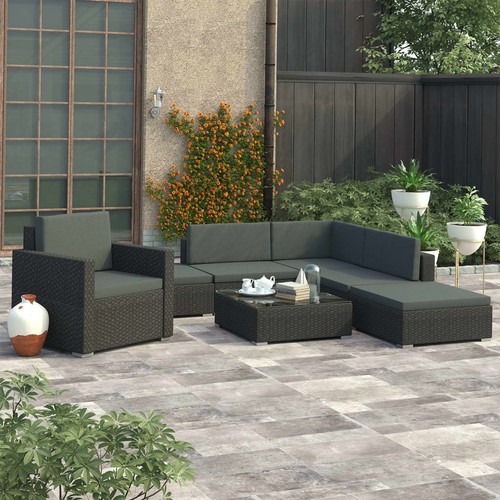 Gartenmöbel polyrattan lounge - gartenmöbel,