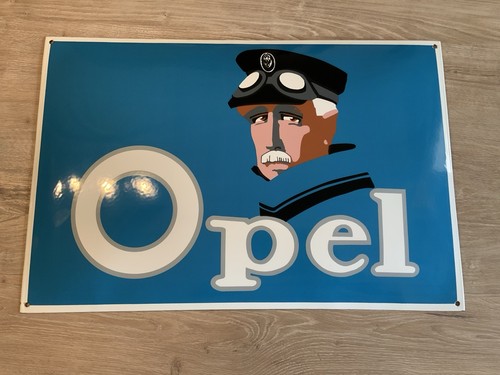 Großes opel emaile schild - emaile, /