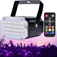 Disco Lichteffekt LED Stroboskop Licht Partyleuchte Strobe Licht Bar Tischlampen