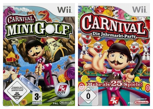 Nintendo wii spiel carnival - nintendo,