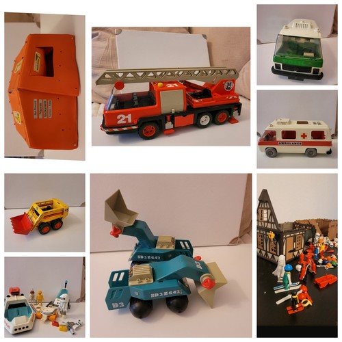 Vintage playmobilaus den 70er - vintage,