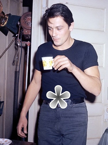 Foto alain delon - delon, reproduktion