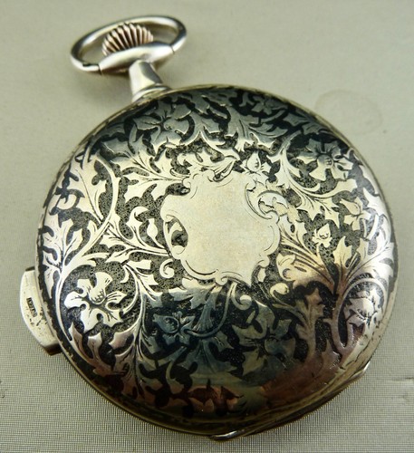 Taschenuhr tula silber um - taschenuhr, tula-silber