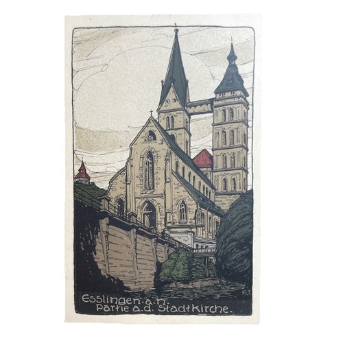 Postkarte esslingen - postkarte, ak